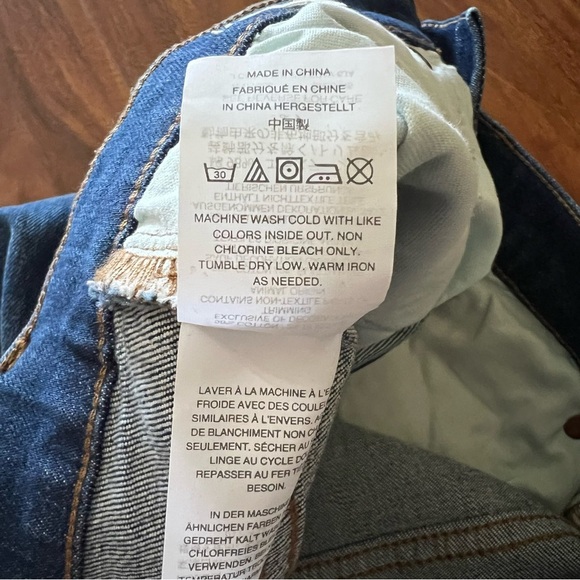 Madewell High Rise Slim Boyjean Milton Wash size 26 - Picture 12 of 16